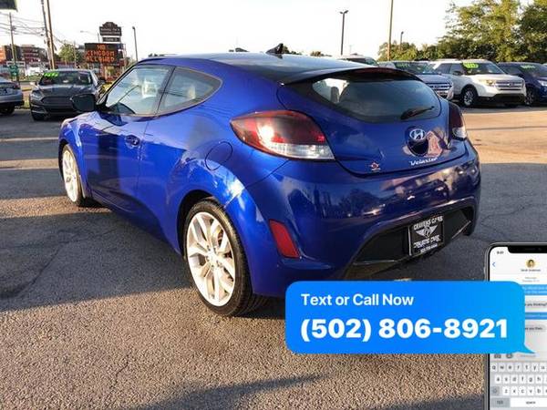 2013 Hyundai Veloster Base 3dr Coupe 6M EaSy ApPrOvAl Credit... for sale in Louisville, KY – photo 3