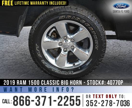 2019 RAM 1500 CLASSIC BIG HORN *** Cruise Control, Bedliner *** -... for sale in Alachua, FL – photo 15