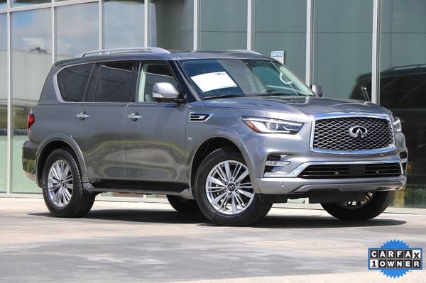 2019 INFINITI QX80 LUXE suv Graphite Shadow - - by for sale in Carson, CA – photo 2