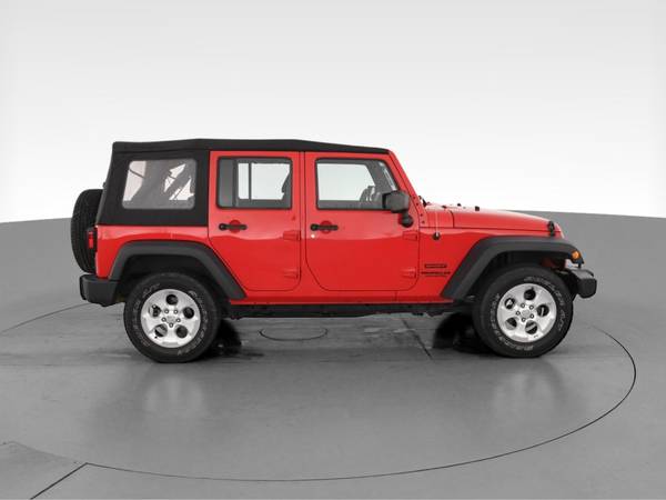 2015 Jeep Wrangler Unlimited Sport S SUV 4D suv Red - FINANCE ONLINE... for sale in Wausau, WI – photo 13