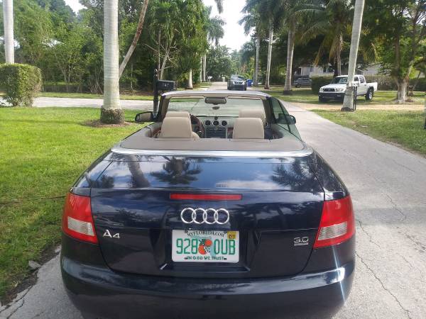 2005 Audi A4 Cabriolet - cars & trucks - by owner - vehicle... for sale in Naples, FL – photo 5