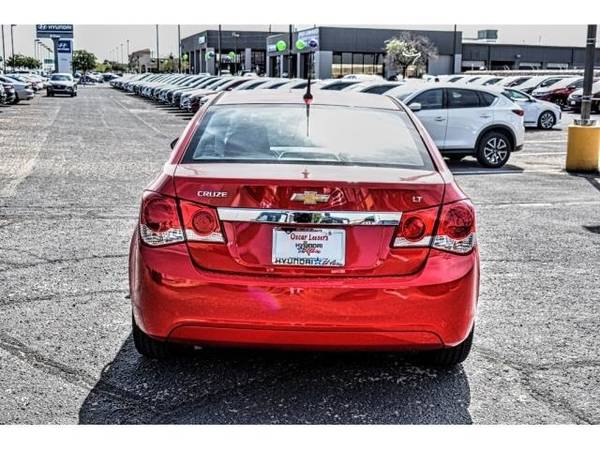 2014 Chevy Chevrolet Cruze 2LT sedan Red for sale in El Paso, TX – photo 4