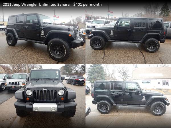 2012 Jeep Wrangler Unlimited Sahara FOR ONLY 420/mo! - cars & for sale in Oakdale, MN – photo 15
