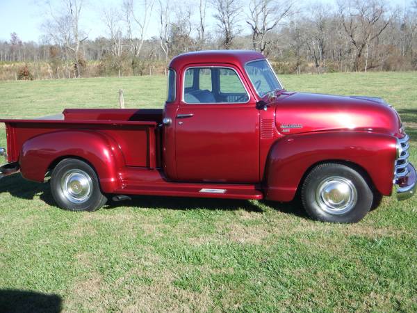 1950 Chevy 3100 5 window pickup - cars & trucks - by owner - vehicle... for sale in Stuart, VA – photo 3