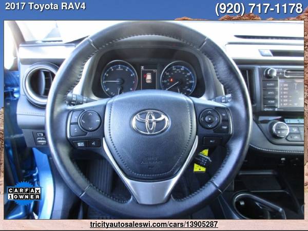 2017 TOYOTA RAV4 XLE AWD 4DR SUV Family owned since 1971 - cars & for sale in MENASHA, WI – photo 13