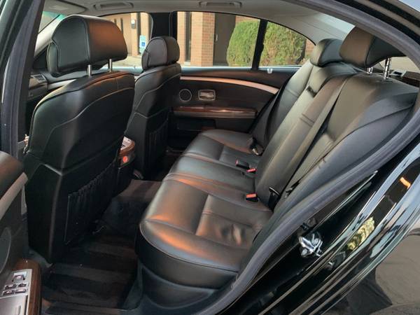2006 BMW 750i ONLY 77k-MILES BLK/BLK NAV HTD/AC-SEATS LOADED - cars... for sale in Elgin, IL – photo 13