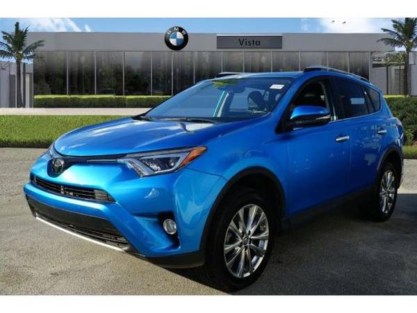 2016 Toyota RAV4 SUV Limited - Electric Storm Blue for sale in Pompano Beach, FL – photo 3