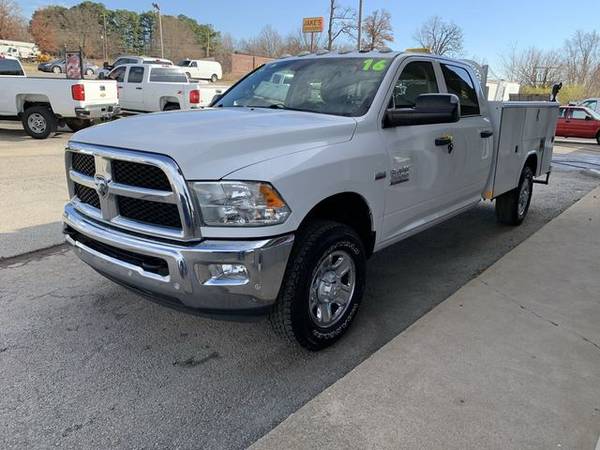 2016 RAM 3500 Crew Cab Utility White - - by dealer for sale in Bethel Heights, AR – photo 6