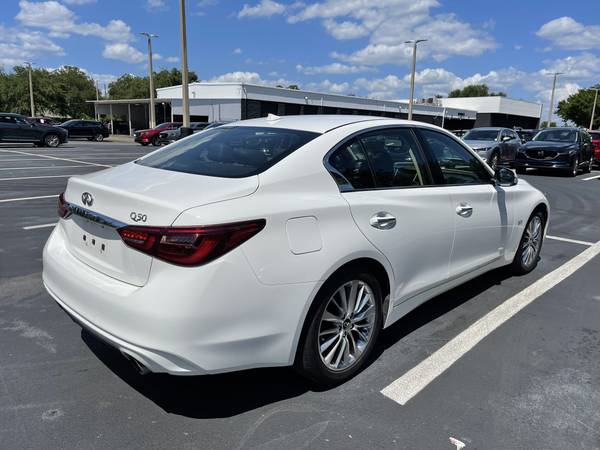 2019 Infiniti Q50 Luxe 3 0T Complete stock No mods Loaded Low for sale in Longwood , FL – photo 4