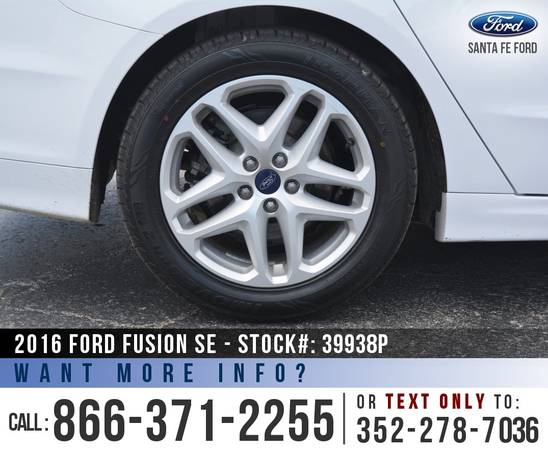 *** 2016 Ford Fusion SE *** SYNC - Bluetooth - Touchscreen - Camera for sale in Alachua, GA – photo 8