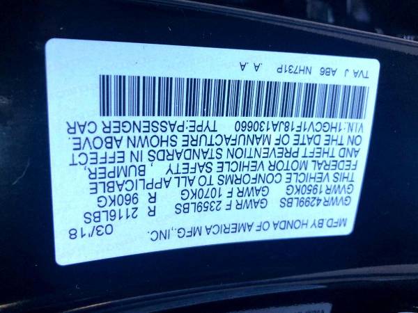 2018 Honda Accord Sedan LX 1 5T CVT - TOP FOR YOUR TRADE! - cars for sale in Sacramento , CA – photo 22