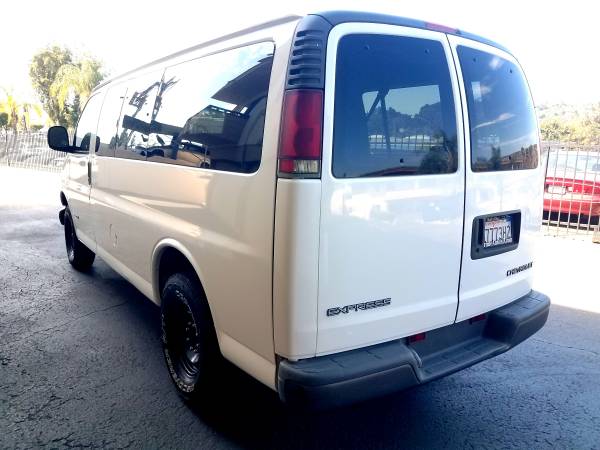 2002 Chevrolet Express 2500 Van (8 seats+Cargo Area) for sale in San Diego, CA – photo 14