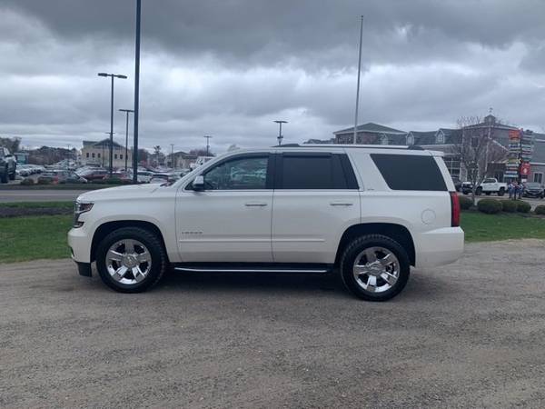 2015 Chevy Chevrolet Tahoe LTZ suv White - - by dealer for sale in Mendon, MA – photo 10
