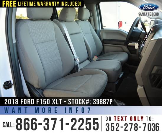 2018 FORD F150 XLT 4WD *** Ecoboost Engine, SYNC, Camera *** for sale in Alachua, FL – photo 21