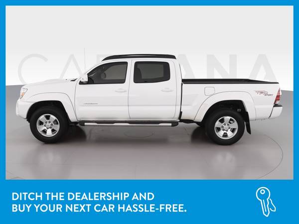 2013 Toyota Tacoma Double Cab PreRunner Pickup 4D 6 ft pickup White for sale in Wilmington, NC – photo 4