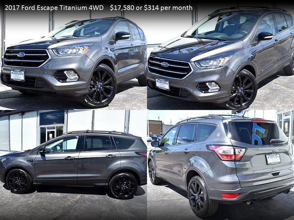 2018 Ford Escape Titanium FOR ONLY $366/mo! - cars & trucks - by... for sale in WAUKEGAN, IL – photo 23