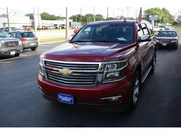 2015 Chevrolet Suburban SUV LTZ - Chevrolet Crystal Red Tintcoat for sale in Green Bay, WI – photo 8