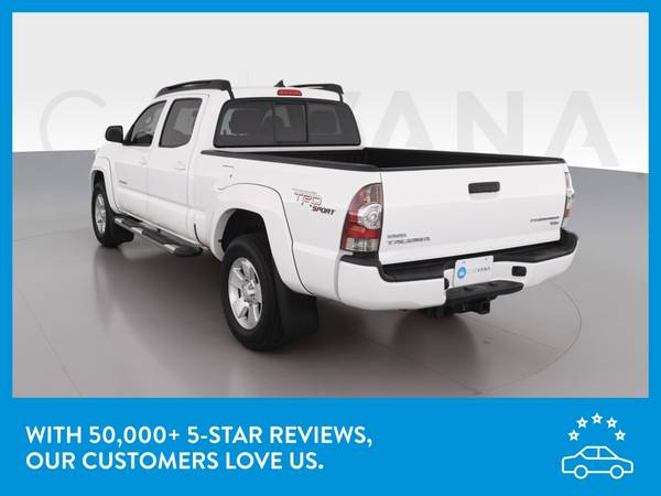 2013 Toyota Tacoma Double Cab PreRunner Pickup 4D 6 ft pickup White for sale in Charlotte, NC – photo 6