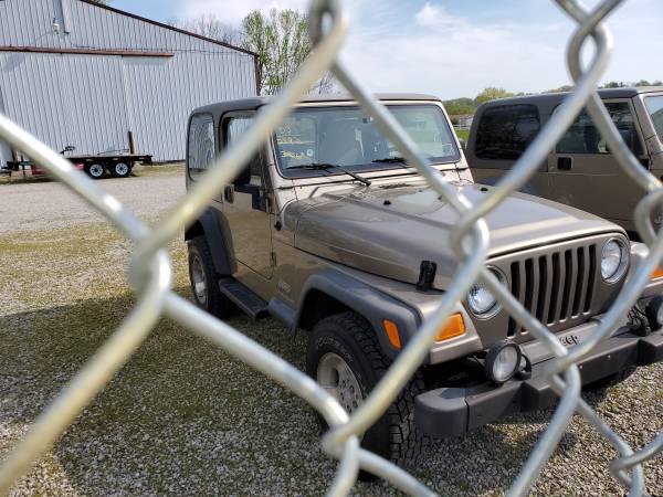 1998 thru 2006 Tj wranglers - - by dealer - vehicle for sale in Evansville, IL – photo 7