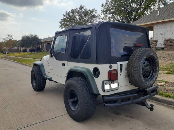 1997 Jeep Wrangler SportV 6 Straight 6 Manual Trans Clean Title -... for sale in Carrollton, TX – photo 7