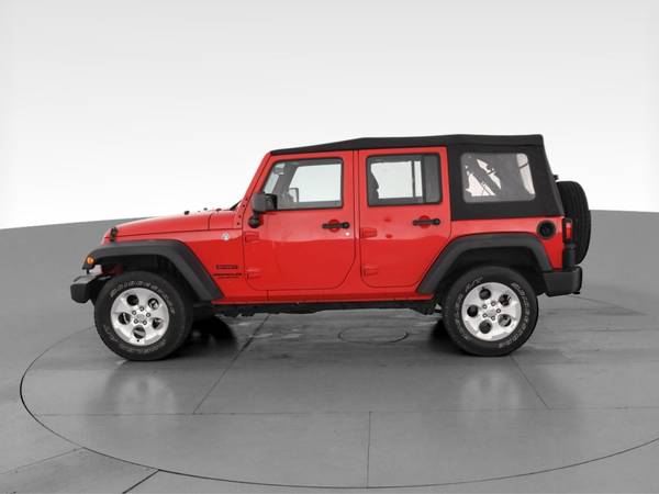 2015 Jeep Wrangler Unlimited Sport S SUV 4D suv Red - FINANCE ONLINE... for sale in Chattanooga, TN – photo 5