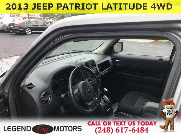 2013 Jeep Patriot Latitude for sale in Waterford, MI – photo 10