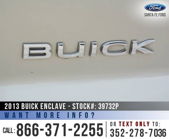 *** 2013 Buick Enclave SUV *** Homelink - Leather Seats - Remote Start for sale in Alachua, FL – photo 10