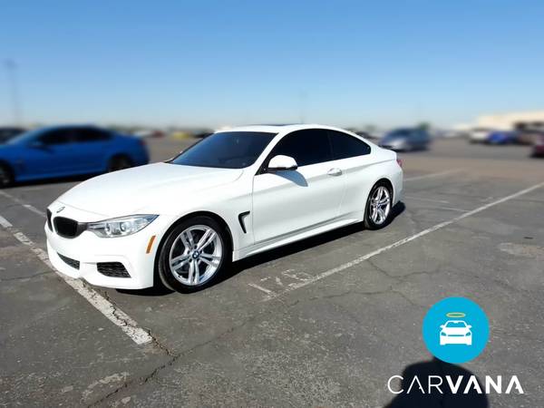 2014 BMW 4 Series 428i Coupe 2D coupe White - FINANCE ONLINE - cars... for sale in Denver , CO – photo 3