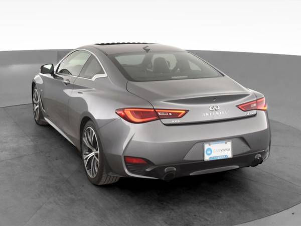 2018 INFINITI Q60 3.0t Luxe Coupe 2D coupe Gray - FINANCE ONLINE -... for sale in Washington, District Of Columbia – photo 8