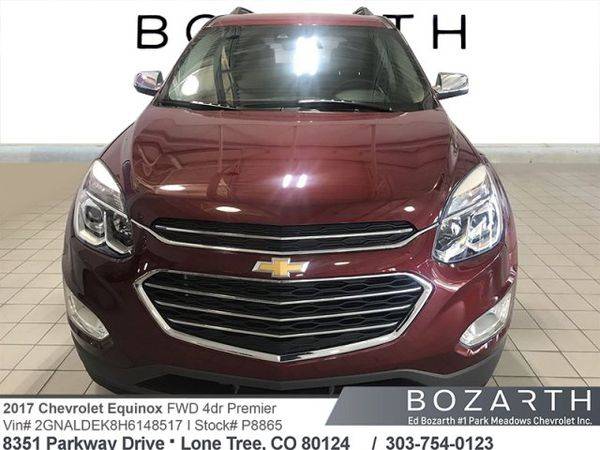 2017 Chevrolet Chevy Equinox Premier TRUSTED VALUE PRICING! for sale in Lonetree, CO – photo 2