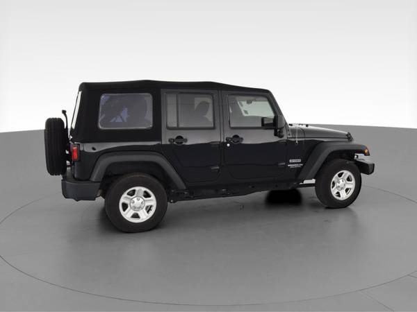 2017 Jeep Wrangler Unlimited Sport SUV 4D suv Black - FINANCE ONLINE... for sale in Providence, RI – photo 12