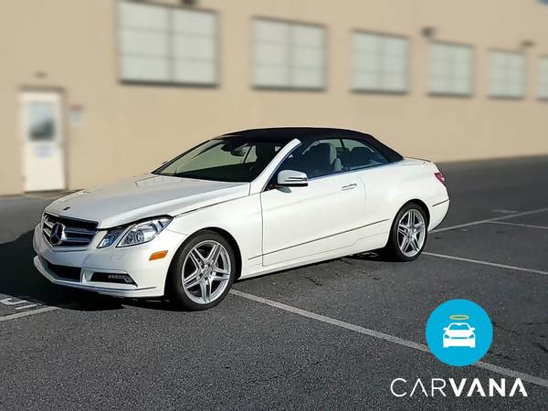 2011 Mercedes-Benz E-Class E 350 Convertible 2D Convertible White -... for sale in Cleveland, OH – photo 3
