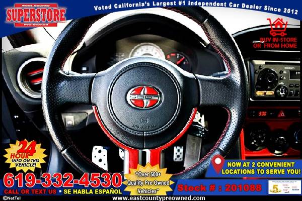 2013 SCION FR-S BASE Coupe-EZ FINANCING-LOW DOWN! - cars & trucks -... for sale in El Cajon, CA – photo 15