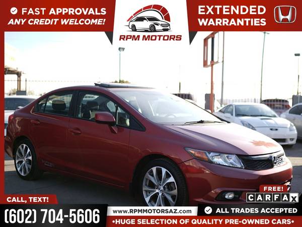 2012 Honda Civic Si 6SPD 6 SPD 6-SPD FOR ONLY 197/mo! - cars & for sale in Phoenix, AZ – photo 5