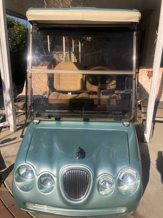 Jaguar Golf Cart - cars & trucks - by owner - vehicle automotive sale for sale in Cathedral City, CA