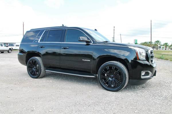 2017 GMC YUKON SLT 4X4 - LOADED - 22s - BLK ON BLK - NAV - LOW... for sale in Liberty Hill, TX – photo 14