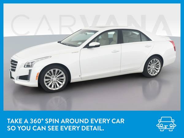 2016 Caddy Cadillac CTS 2 0 Luxury Collection Sedan 4D sedan White for sale in Hobart, IL – photo 3