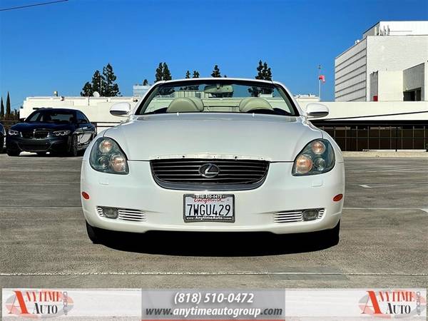 2004 Lexus SC 430 - White on Tan - only 91K miles - Financing! -... for sale in Sherman Oaks, CA – photo 2