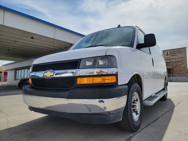 2019 Chevy Chevrolet Express 2500 Cargo Van 3D van WHITE - cars & for sale in El Paso, TX – photo 3