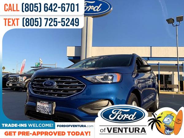 451/mo - 2020 Ford Edge SE - - by dealer - vehicle for sale in Ventura, CA