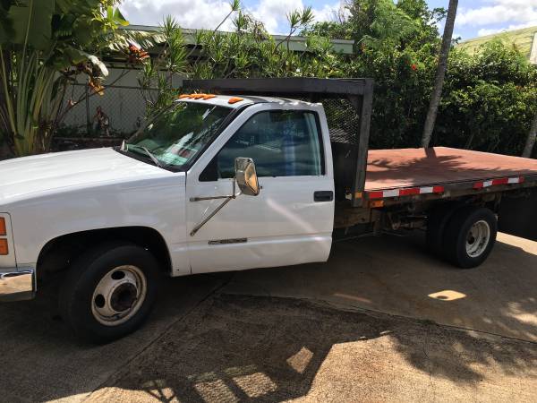 1999 GMC 1 TON FLATBED/LIFT GATE for sale in Pearl City, HI – photo 3