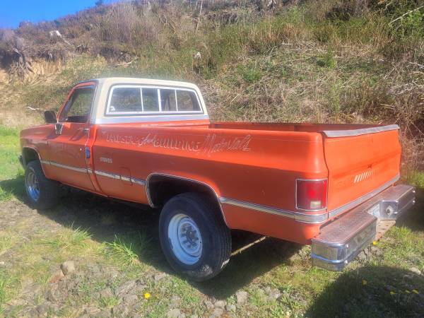 1983 chevy 3/4 turbo diesel 4x4 classic for sale in Toledo, OR – photo 2