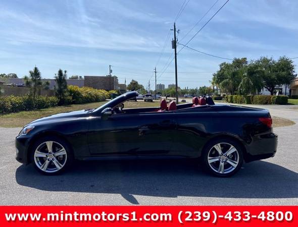 2014 Lexus Is 250c 2dr Convertible (HARDTOP CONVERTIBLE) - Mint for sale in Fort Myers, FL – photo 7