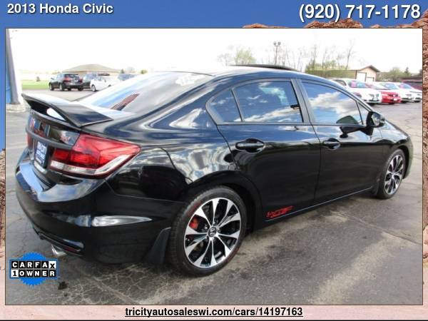 2013 HONDA CIVIC SI 4DR SEDAN Family owned since 1971 - cars & for sale in MENASHA, WI – photo 5