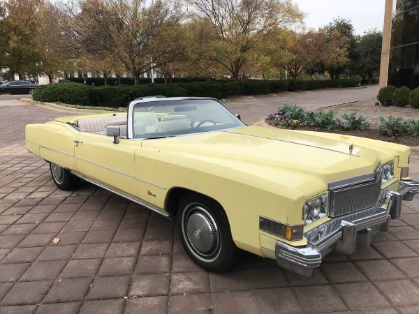1974 Cadillac Eldorado Convertible - cars & trucks - by owner -... for sale in Charlotte, NC – photo 4