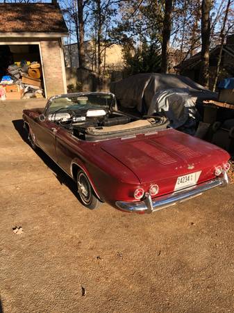 1964 Corvair Convertible 4-speed - cars & trucks - by owner -... for sale in Knoxville, TN – photo 13