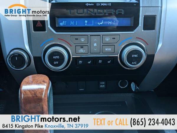 2014 Toyota Tundra 2014 TOYOTA Tundra 1794 Edition CrewMax 4WD... for sale in Knoxville, TN – photo 20