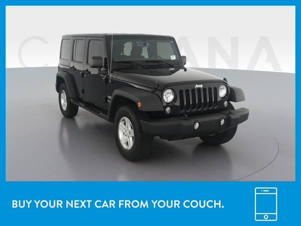 2018 Jeep Wrangler Unlimited Sport S (JK) Sport Utility 4D suv Black for sale in Madison, WI – photo 11