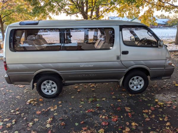 1995 Toyota Hiace AWD RHD Diesel Immaculate condition - cars &... for sale in Spokane, MT – photo 4
