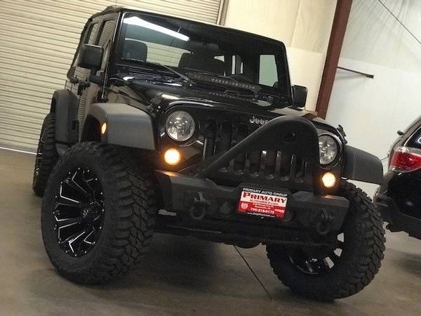 2014 Jeep Wrangler Unlimited IN HOUSE FINANCE - FREE SHIPPING - cars... for sale in DAWSONVILLE, AL – photo 3